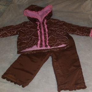 Okie Dokie Lightly insulated jacket with pants